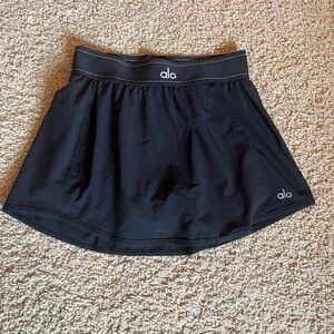 ALO Yoga Black Athletic Skirt